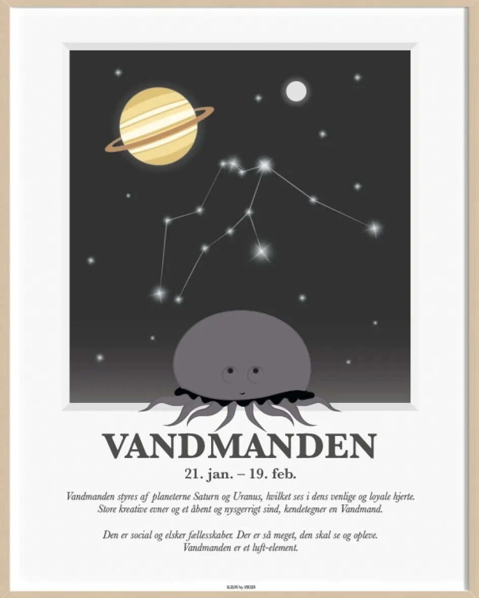 Sale Kids By Friis Plakat Vandmanden A3