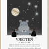 Online Kids By Friis Plakat Vægten A3