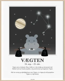 Online Kids By Friis Plakat Vægten A3