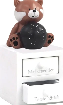 Best Kids By Friis Æske t. Første Tand/Hårlok Skytten H11,5 cm, Hvid