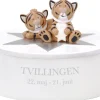 Kids By Friis Smykkeskrin Tvillingen Ø14,5 cm, Hvid