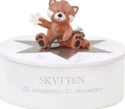 Børn Kids By Friis Opbevaring Til Børneværelset|Børneværelse > Smykkeskrin Skytten Ø14,5 cm, Hvid