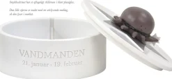 Kids By Friis Smykkeskrin Vandmanden Ø14,5 cm, Hvid
