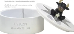 Best Smykkeskrin Tyren Ø14,5 cm, Hvid Børn Opbevaring Til Børneværelset|Børneværelse