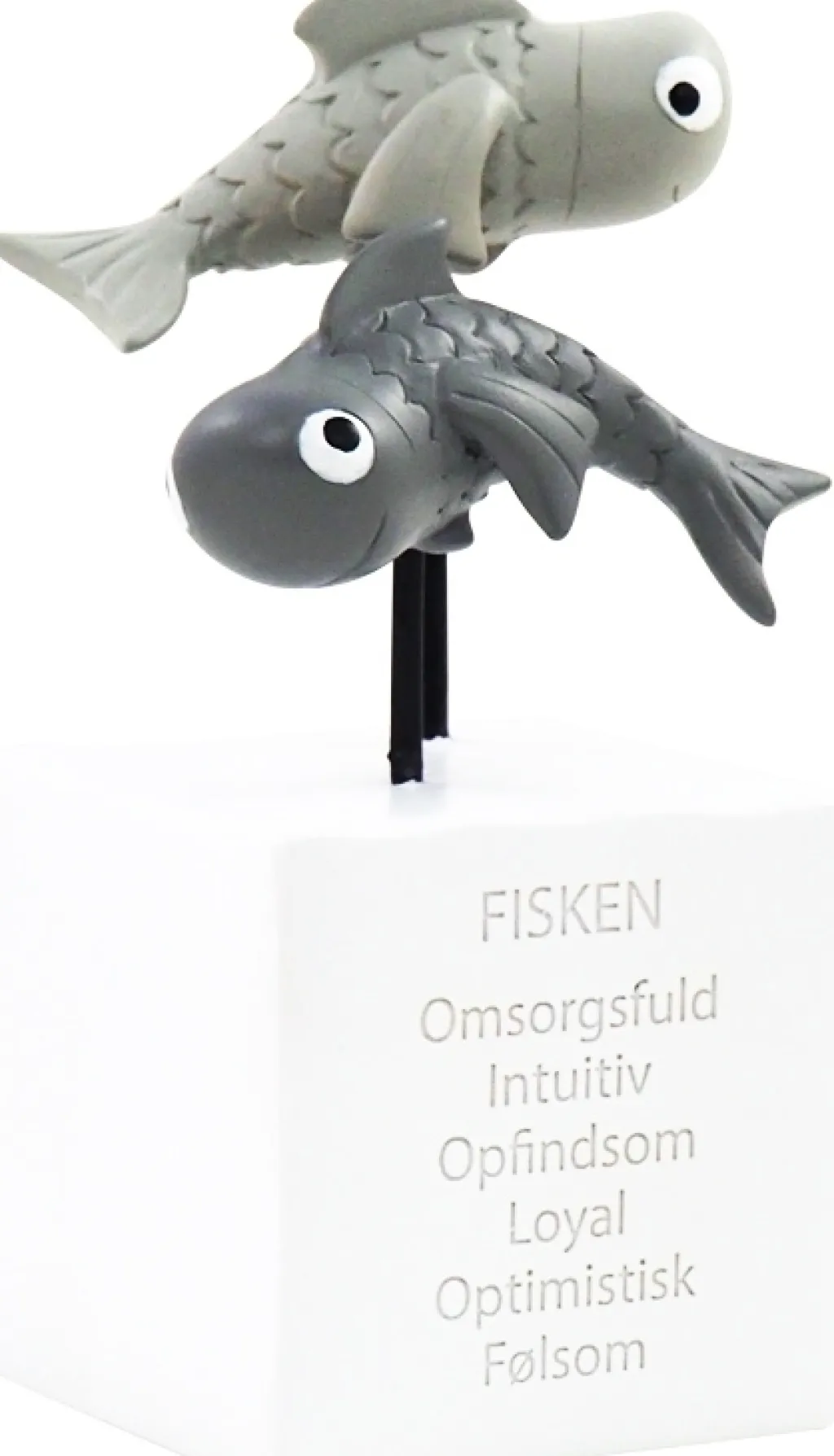 Børn Kids By Friis Opbevaring Til Børneværelset|Børneværelse > Sparebøsse Fisken H13 cm, Hvid