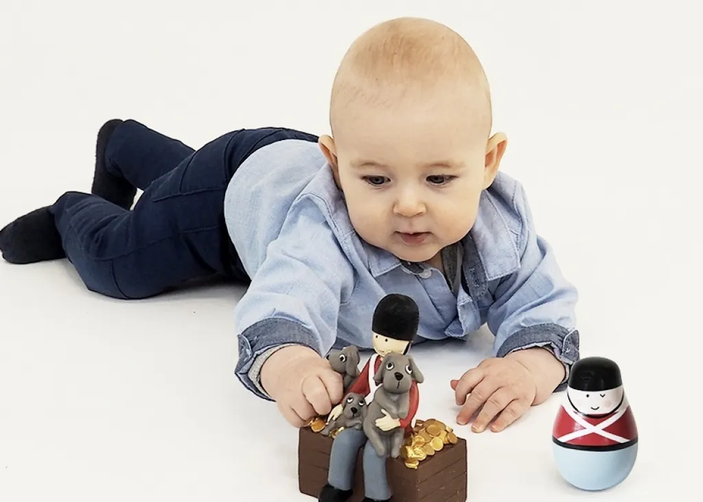 Børn Kids By Friis Opbevaring Til Børneværelset|Børneværelse > Sparebøsse Fyrtøjet H17 cm