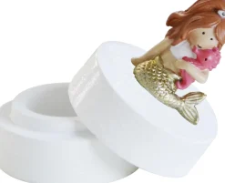 Børn Kids By Friis Opbevaring Til Børneværelset|Børneværelse > Tandæske Den Lille Havfrue Ø4,5 cm, Hvid