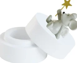 Clearance Kids By Friis Tandæske Tandfe Mus Ø4,5 cm, Hvid