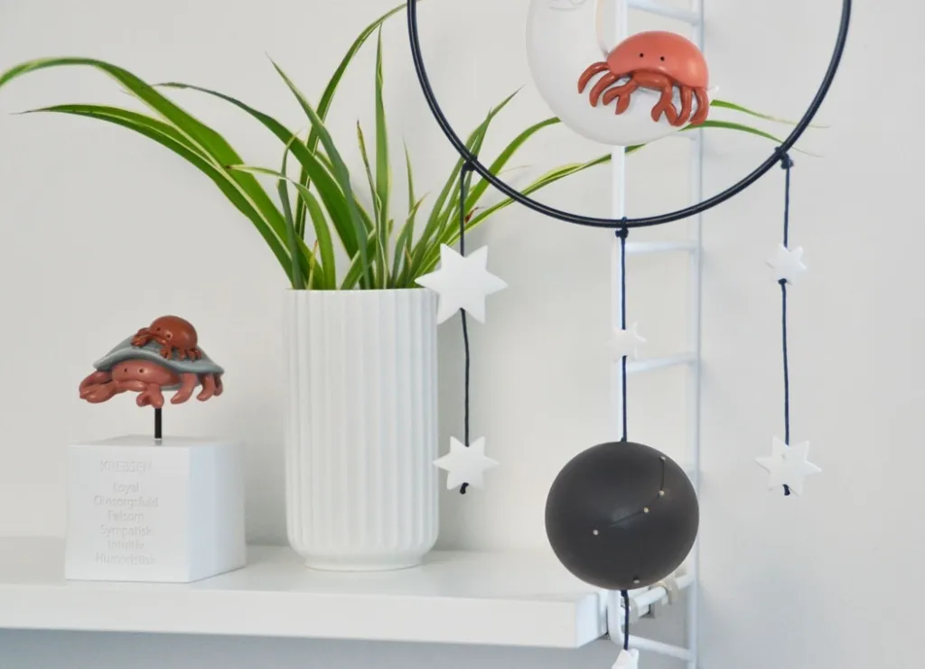 Børn Kids By Friis Børneværelse|Interiør Til Børneværelset > Uro Krebsen H40 cm