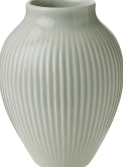 Knabstrup Keramik Stue|Vaser > Ripple Vase H12,5 cm,