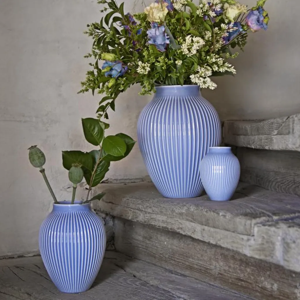 Knabstrup Keramik Stue|Vaser > Ripple Vase H,