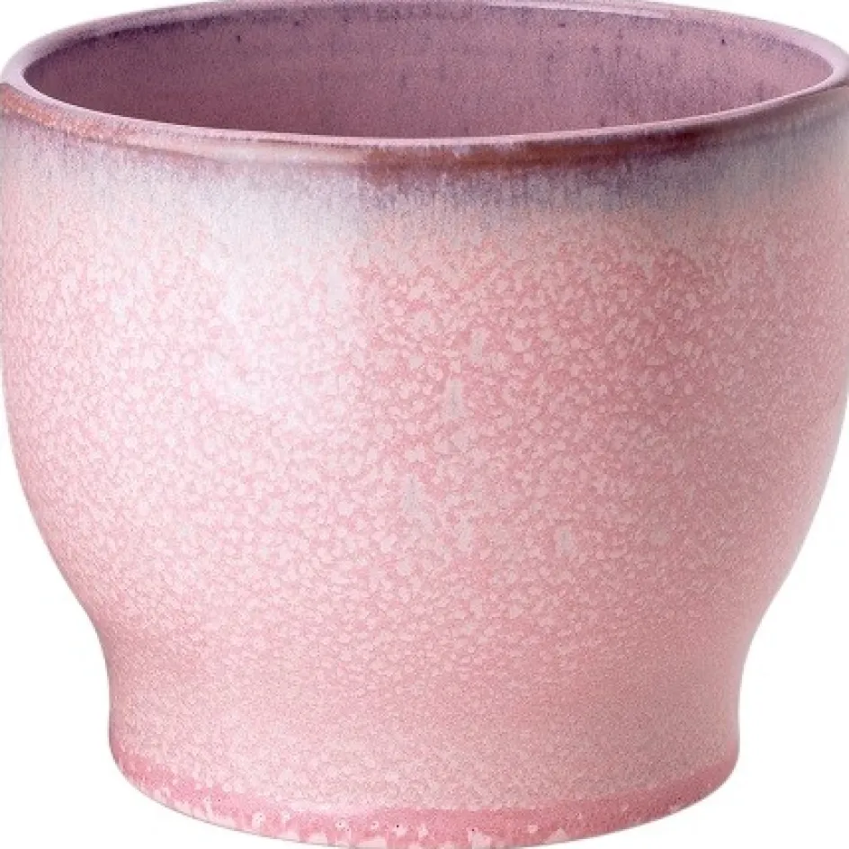 Knabstrup Keramik Urtepotteskjuler H15 cm, Rosa