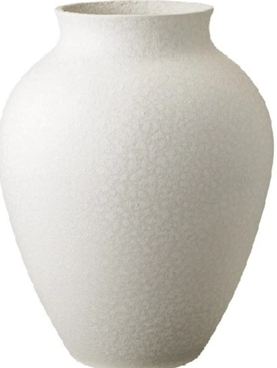 New Knabstrup Keramik Vase , Hvid