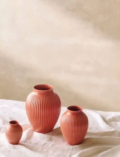 Knabstrup Keramik Stue|Vaser > Vase H, Coral