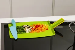 Clearance Kochblume Skærebræt , Antracitgrå