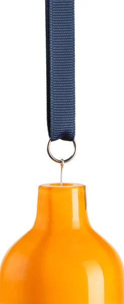Best Flow Klokke ?5 cm, Orange m. Prikker Stue|Ophæng