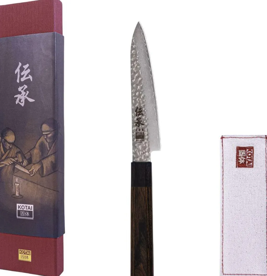 Best Densho Universalkniv 13 cm, Pakkatræ Universalkniv