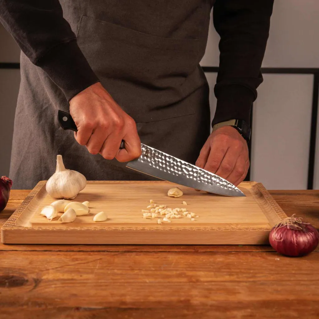 Sale Hashi Tsuchime Gyuto Kokkekniv 20 cm, Rustfrit Stål Japanske Knive
