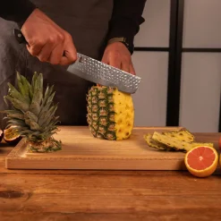 New Hashi Tsuchime Nakiri Kniv 16,5 cm, Rustfrit Stål Japanske Knive
