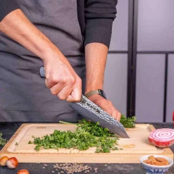 Discount Tsubame Santoku Kniv 18 cm, Pakkatræ Japanske Knive
