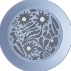 Online Koziol BLOMSTER Dyb Tallerken 24 cm, Nature Flower Blue