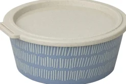 New Koziol BLOMSTER Opbevaringsboks 1,3 L, Nature Flower Blue