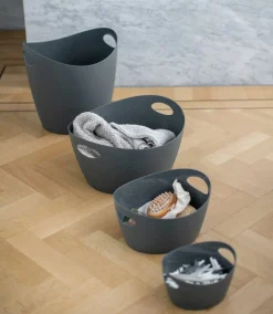 New Koziol BOTTICHELLI Recycled Opbevaringskurv , Ash Grey