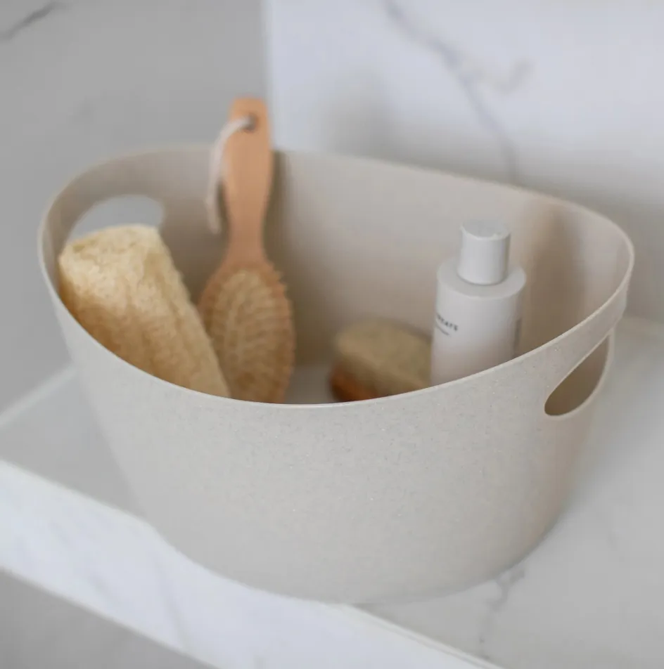 Discount Koziol BOTTICHELLI Recycled Opbevaringskurv , Desert Sand
