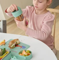 Børn Koziol Madkasser Til Børn|Drikkedunke Til Børn > BUDDY Rex Snackboks/Drikkedunk 500 ml,