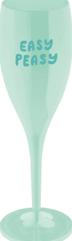 Sale CHEERS No. 1 EASY PEASY Champagneglas 10 cl, Sweet Green Champagneglas|Champagneglas