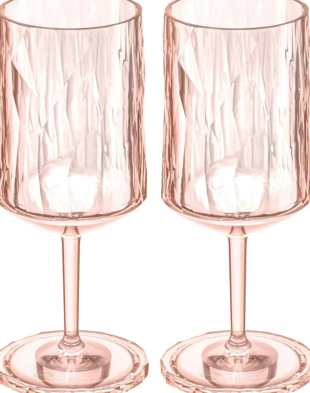 Koziol Cocktailglas > CLUB No. 4 Cocktailglas 2 stk. 30 cl, Rose Quartz