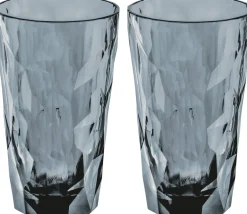 Koziol Vandglas > CLUB No. 6 Vandglas 2 stk. 30 cl, Grå