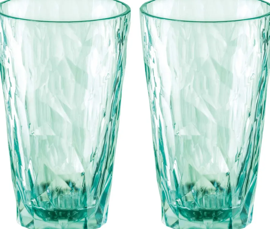 Sale Koziol CLUB No. 6 Vandglas 2 stk. 30 cl, Jade