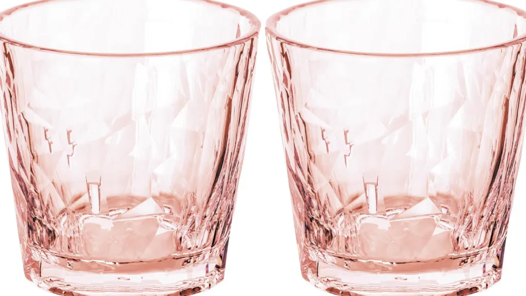 Sale CLUB No. 22 Vandglas 2 stk. 25 cl, Rose Quartz Vandglas
