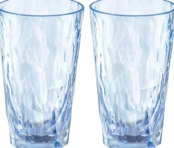 Clearance CLUB No. 6 Vandglas 2 stk. 30 cl, Aquamarine Vandglas