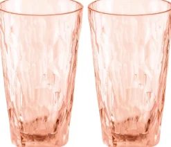 Koziol Vandglas > CLUB No. 6 Vandglas 2 stk. 30 cl, Rose Quartz