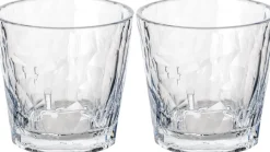 Outlet Koziol CLUB No. 22 Vandglas 2 stk. 25 cl, Crystal Clear