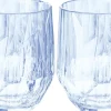 Sale Koziol CLUB No. 24 Vinglas 2 stk. 30 cl, Transparent Aquamarine