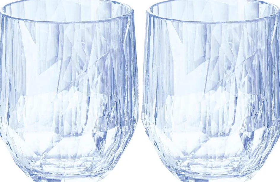 Sale Koziol CLUB No. 24 Vinglas 2 stk. 30 cl, Transparent Aquamarine