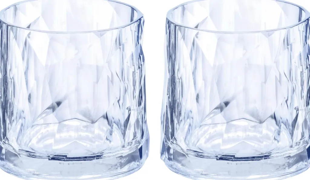 CLUB No. 2 Whiskeyglas 2 stk. 25 cl, Aquamarine Whiskyglas|Drinksglas