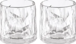 Koziol Whiskyglas|Drinksglas > CLUB No. 2 Whiskeyglas 2 stk. 25 cl, Crystal Clear