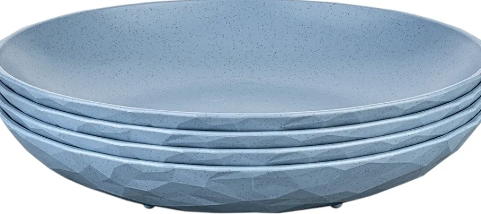 Online Koziol CLUB Tallerken , Nature Flower Blue
