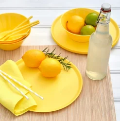New Koziol CONNECT Tallerken 25,5 cm, Strong Yellow