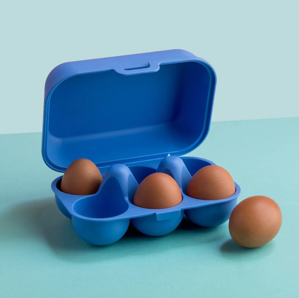 Sale EGGS TO GO Mini Æggebakke 17x11,8 cm, Opbevaring Til Køkkenet|Madopbevaring