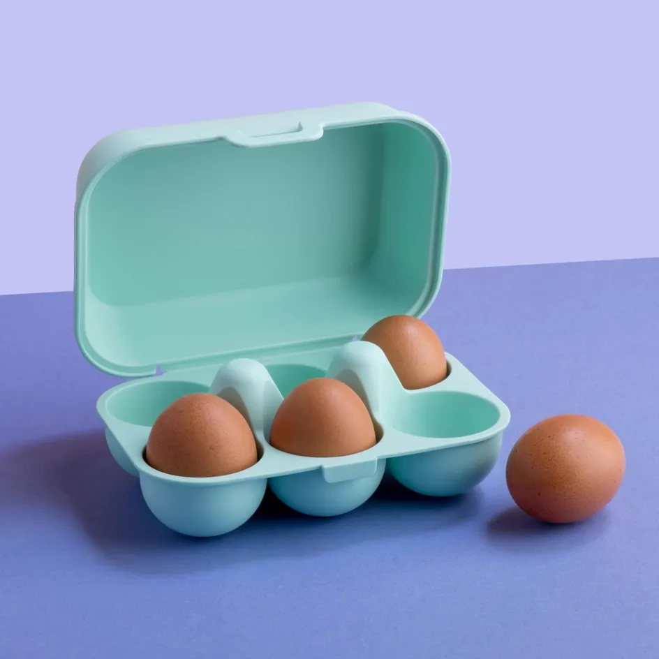 Koziol EGGS TO GO Mini Æggebakke 17x11,8 cm, Sweet Green