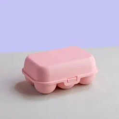 Outlet Koziol EGGS TO GO Mini Æggebakke 17x11,8 cm, Sweet Pink