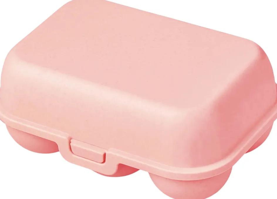 Outlet Koziol EGGS TO GO Mini Æggebakke 17x11,8 cm, Sweet Pink