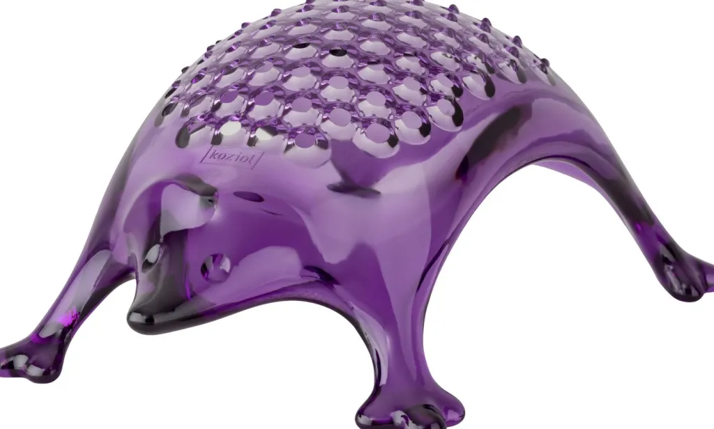 Koziol Skrælleredskaber > KASIMIR Rivejern, Transparent Lavender