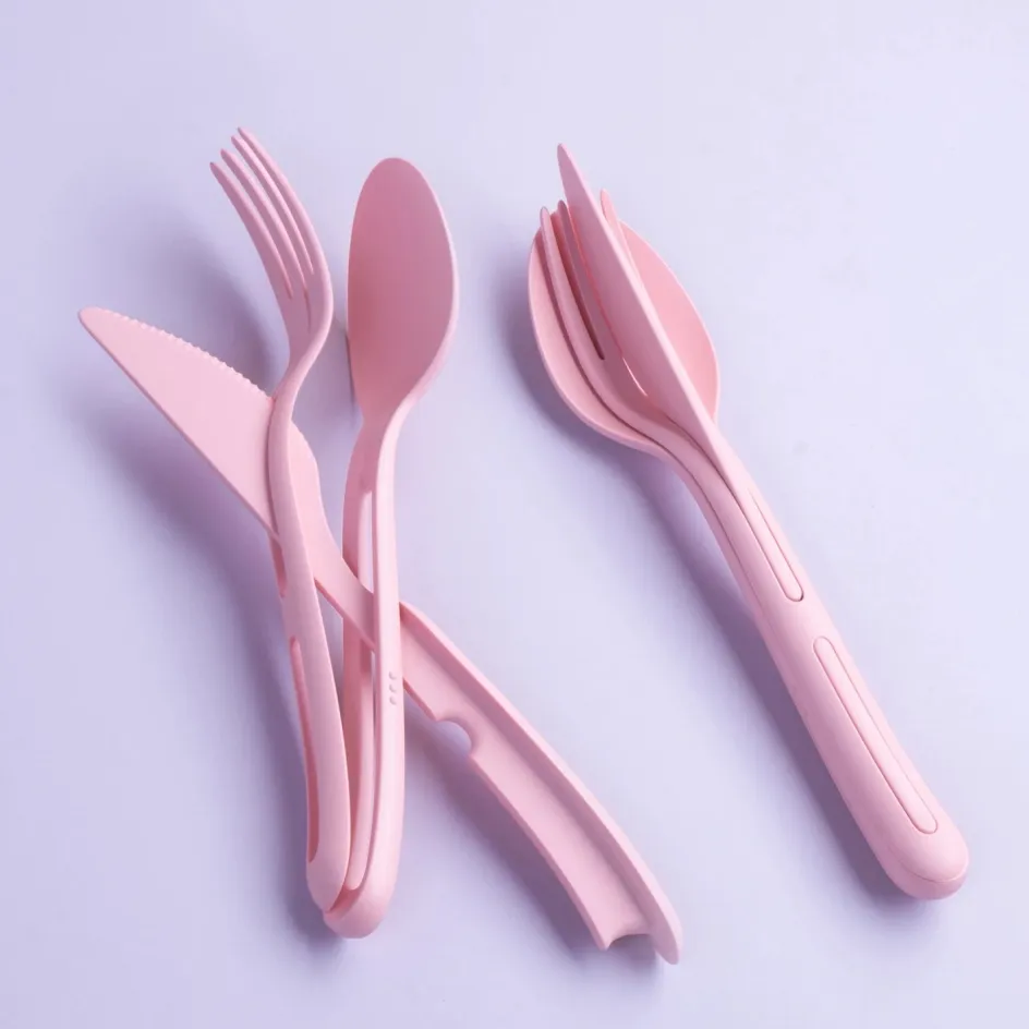 Discount Koziol KLIKK Bestiksæt 3 Dele, Sweet Pink