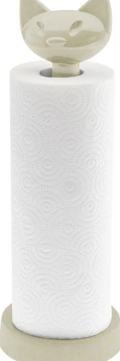 Discount Koziol MIAOU Køkkenrulleholder H36,9, Nature Desert Sand